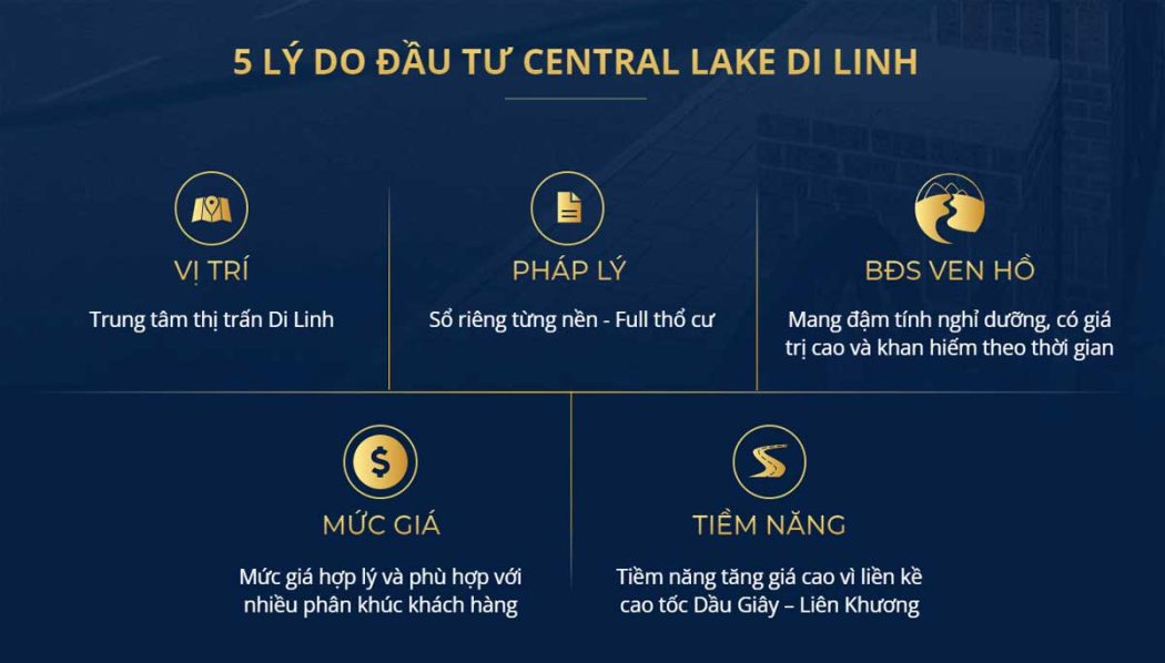 Central Lake Di Linh 5 ly do dau tu Central Lake Di Linh - Central Lake Di Linh