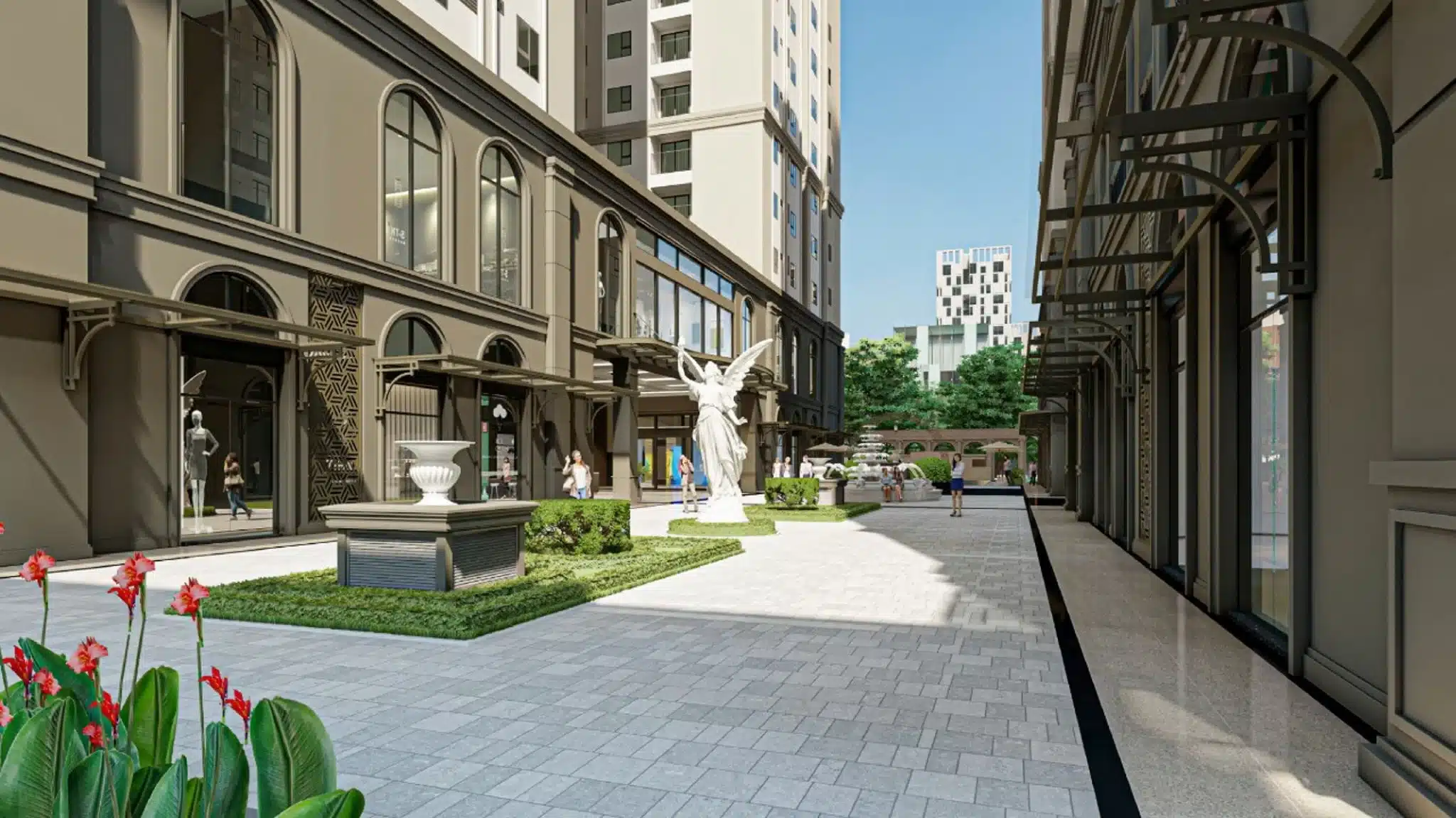 Tiện ích Phố đi bộ Mercury Palace Phú Mỹ