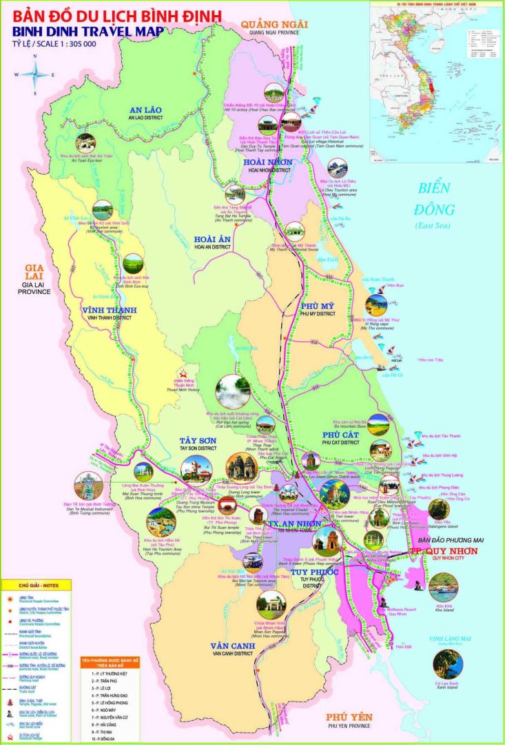 BẢN ĐỒ HÀNH CHÍNH TỈNH BÌNH ĐỊNH & THÔNG TIN QUY HOẠCH BÌNH ĐỊNH MỚI NHẤT ban do du lich tinh binh dinh - BẢN ĐỒ HÀNH CHÍNH TỈNH BÌNH ĐỊNH & THÔNG TIN QUY HOẠCH BÌNH ĐỊNH MỚI NHẤT