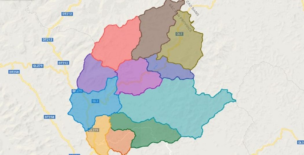 Bản Đồ Hành Chính Huyện Ngân Sơn Bản Đồ Hành Chính Huyện Ngân Sơn