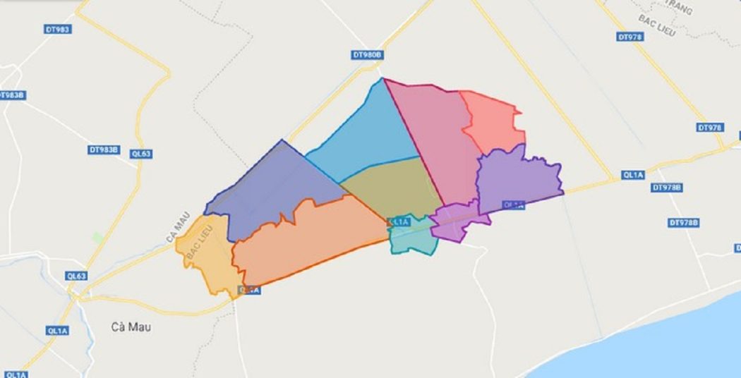 Bản Đồ Hành Chính Thị Xã Giá Rai Bản Đồ Hành Chính Thị Xã Giá Rai