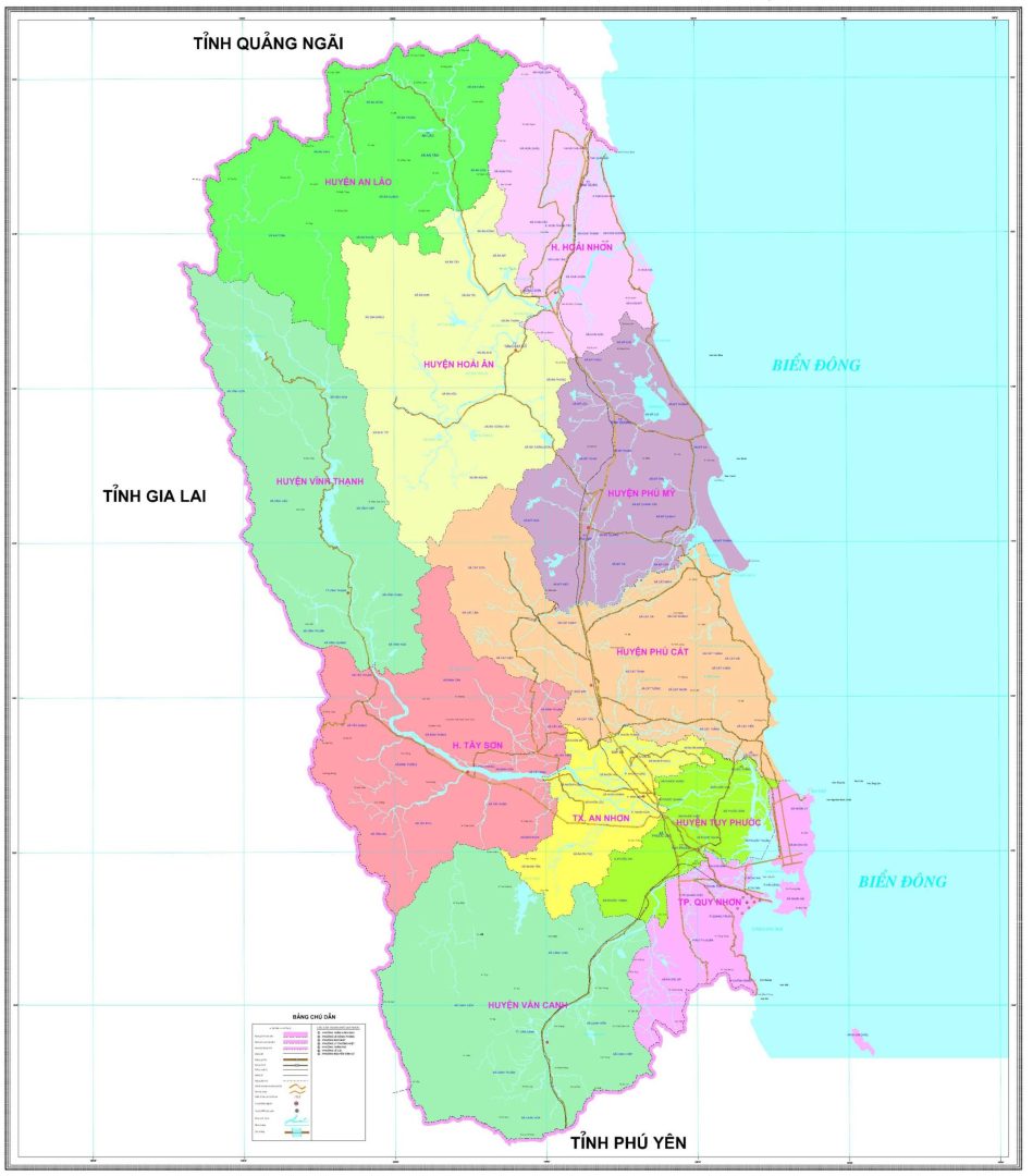 BẢN ĐỒ HÀNH CHÍNH TỈNH BÌNH ĐỊNH & THÔNG TIN QUY HOẠCH BÌNH ĐỊNH MỚI NHẤT ban do hanh chinh tinh binh dinh scaled - BẢN ĐỒ HÀNH CHÍNH TỈNH BÌNH ĐỊNH & THÔNG TIN QUY HOẠCH BÌNH ĐỊNH MỚI NHẤT