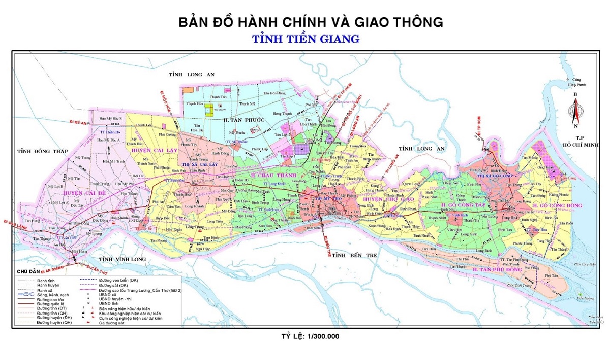 Ban Do Hanh Chinh Tinh Tien Giang 3