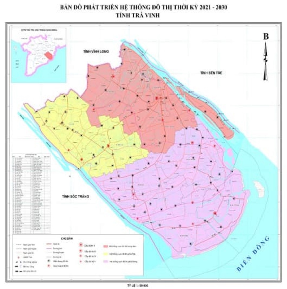 Bản Đồ Quy Hoạch Đô Thị Tỉnh Trà Vinh Bản Đồ Quy Hoạch Đô Thị Tỉnh Trà Vinh