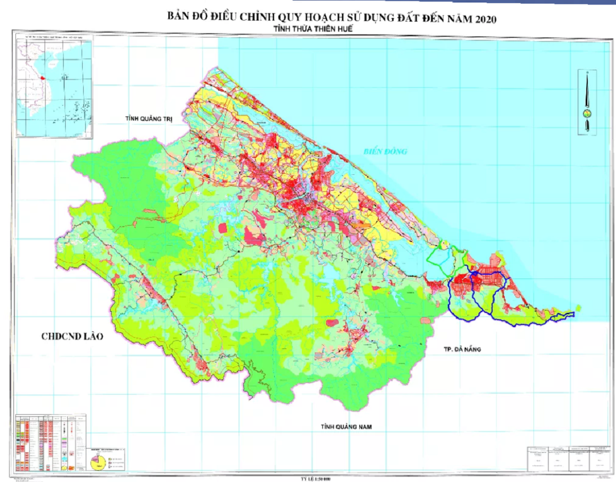 Ban Do Quy Hoach Su Dung Dat Tinh Thua Thien Hue 3