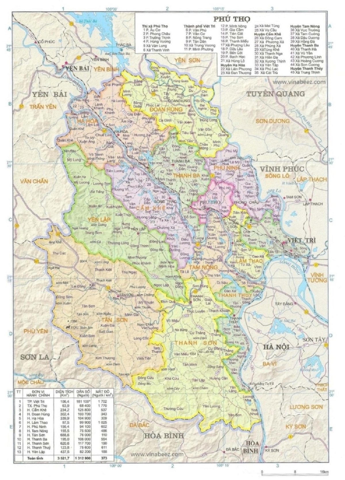 Ban Do Quy Hoach Tinh Phu Tho 3