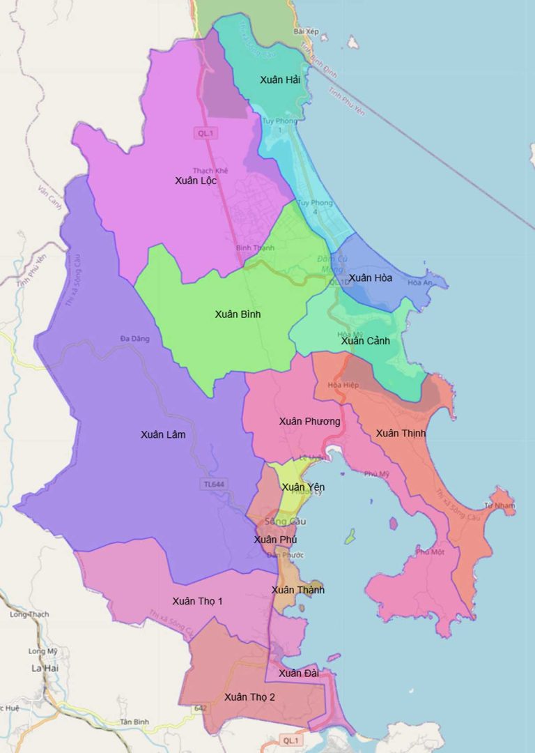 BẢN ĐỒ HÀNH CHÍNH TỈNH PHÚ YÊN & THÔNG TIN QUY HOẠCH PHÚ YÊN MỚI NHẤT Ban do Thi xa Song Cau - BẢN ĐỒ HÀNH CHÍNH TỈNH PHÚ YÊN & THÔNG TIN QUY HOẠCH PHÚ YÊN MỚI NHẤT