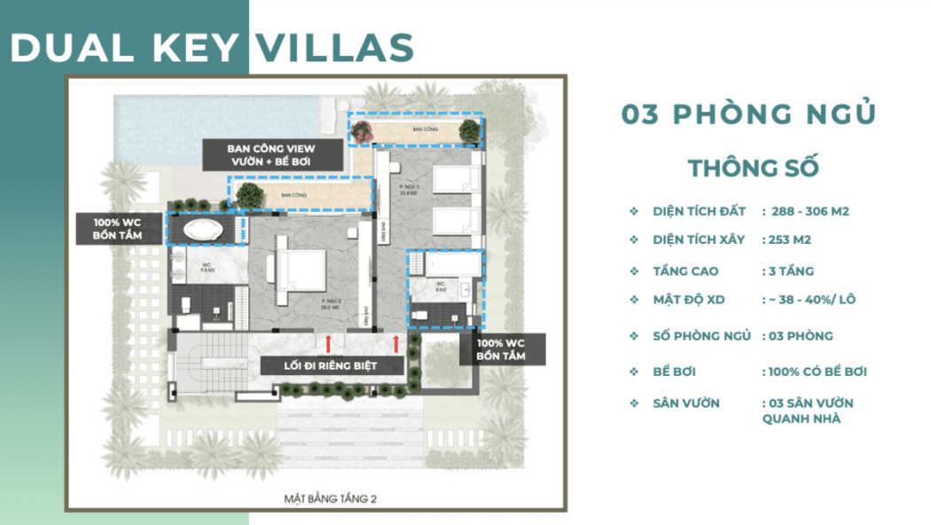 biet thu 3 phong ngu tang 1 para hera - Para Hera