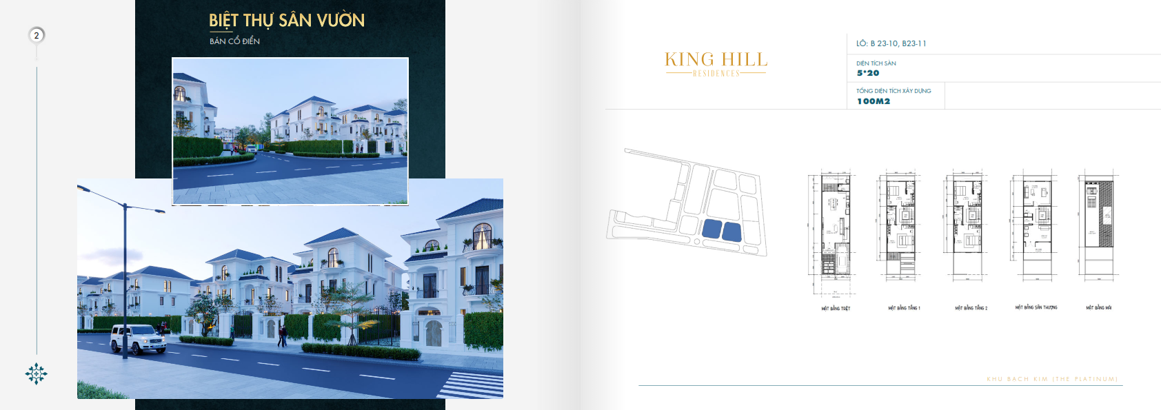 King Hill Residences Biet thu san vuon Du an King Hill Residences - King Hill Residences