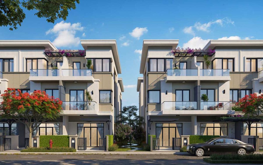 Biet thu Song lap Iris Residence - Iris Residence