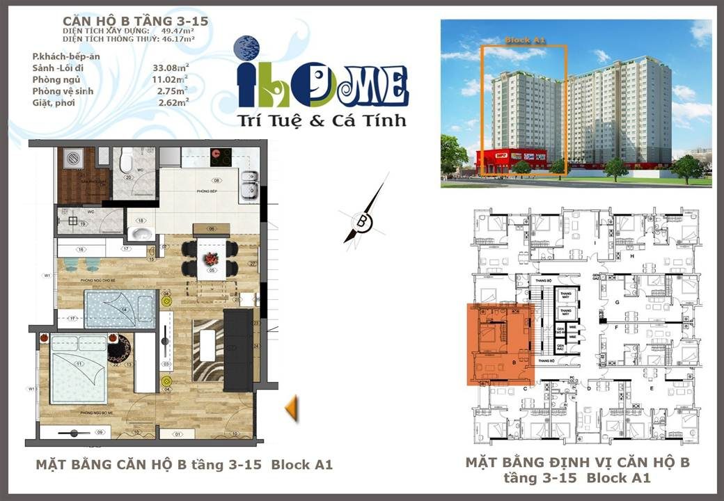 block a1 - CĂN HỘ I HOME