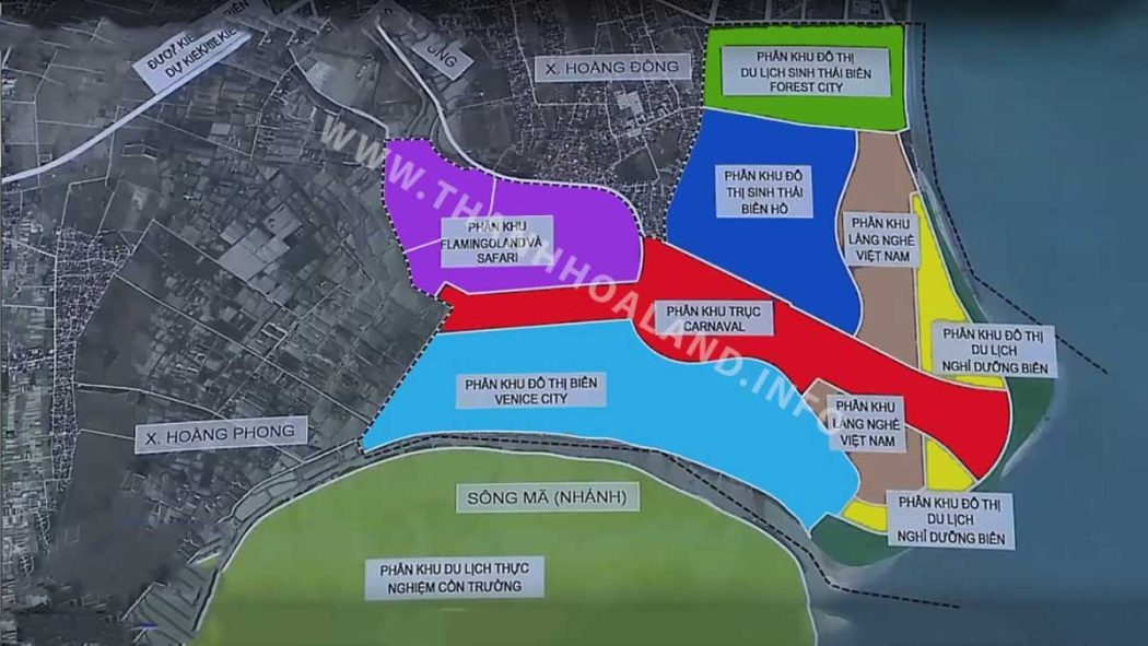 cac phan khu du an flamingo hai tien thanh hoa - DỰ ÁN FLAMINGO HẢI TIẾN THANH HÓA