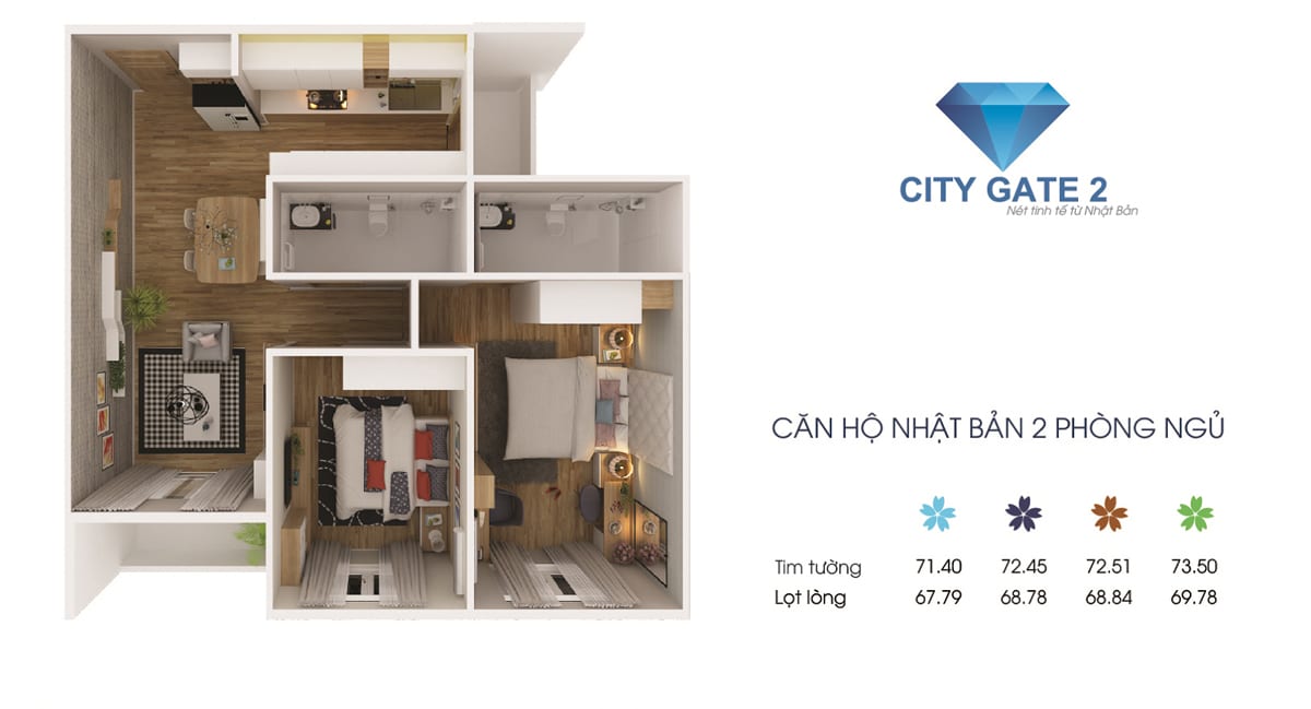 can-ho-2-phong-ngu-diamond-riverside-city-gate2 can ho 2 phong ngu diamond riverside city gate2 - KÝ GỬI BÁN LẠI CHO THUÊ CĂN HỘ CITY GATE 2 DIAMOND RIVERSIDE QUẬN 8