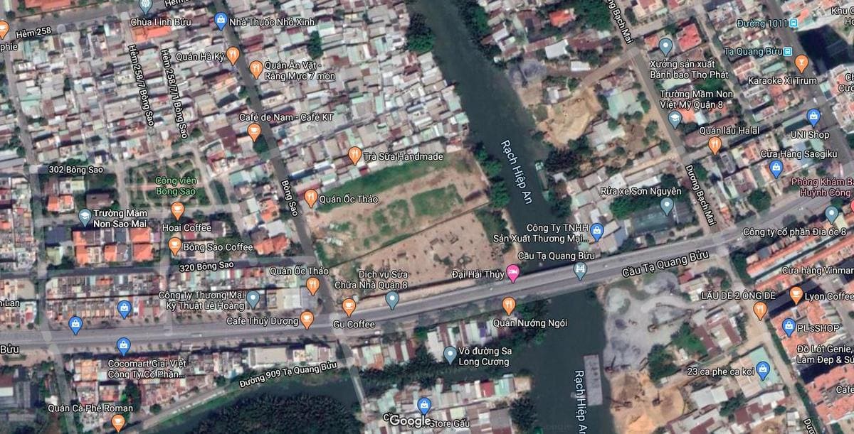 Vị trí dự án Royal Park Riverside - Căn hộ Tạ Quang Bửu và Bông Sao