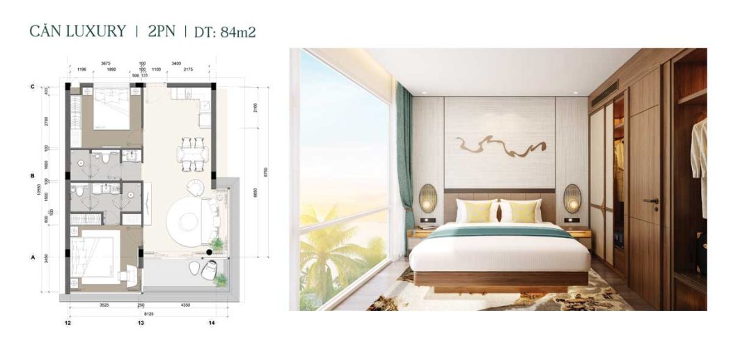 Grand Mercure Phan Thiết Can Luxury 2PN 84m2 Grand Mercure Phan Thiet - Grand Mercure Phan Thiết