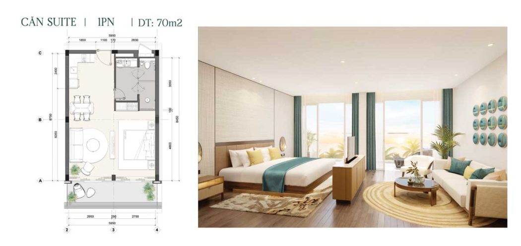 Grand Mercure Phan Thiết Can Suite 1PN 70m2 Grand Mercure Phan Thiet - Grand Mercure Phan Thiết
