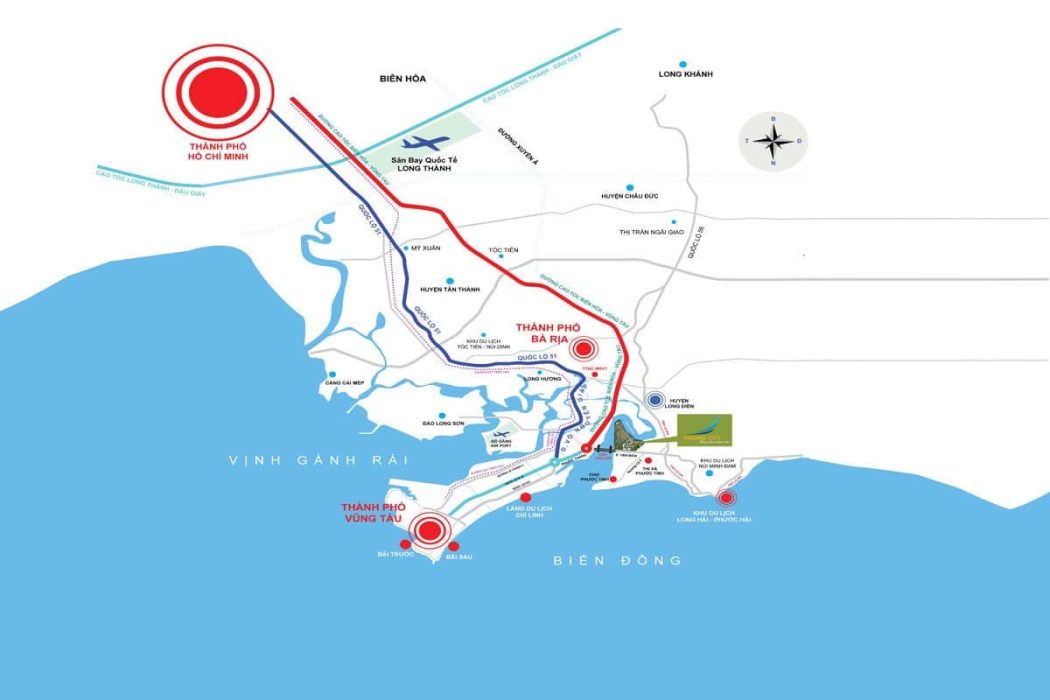 DỰ ÁN AIRPORT NEW CENTER LONG THÀNH ĐỒNG NAI cao tốc biên hòa vũng tàu - DỰ ÁN AIRPORT NEW CENTER LONG THÀNH ĐỒNG NAI