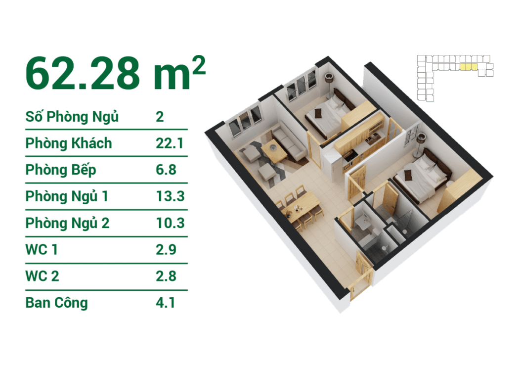căn 6228m2 tại zen tower - CĂN HỘ ZEN TOWER QUẬN 12