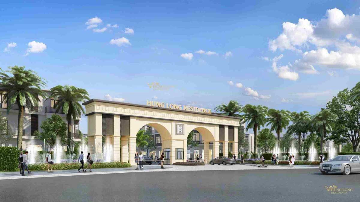 cong-du-an-hung-long-residence cong du an hung long residence - DỰ ÁN HƯNG LONG RESIDENCE LONG AN