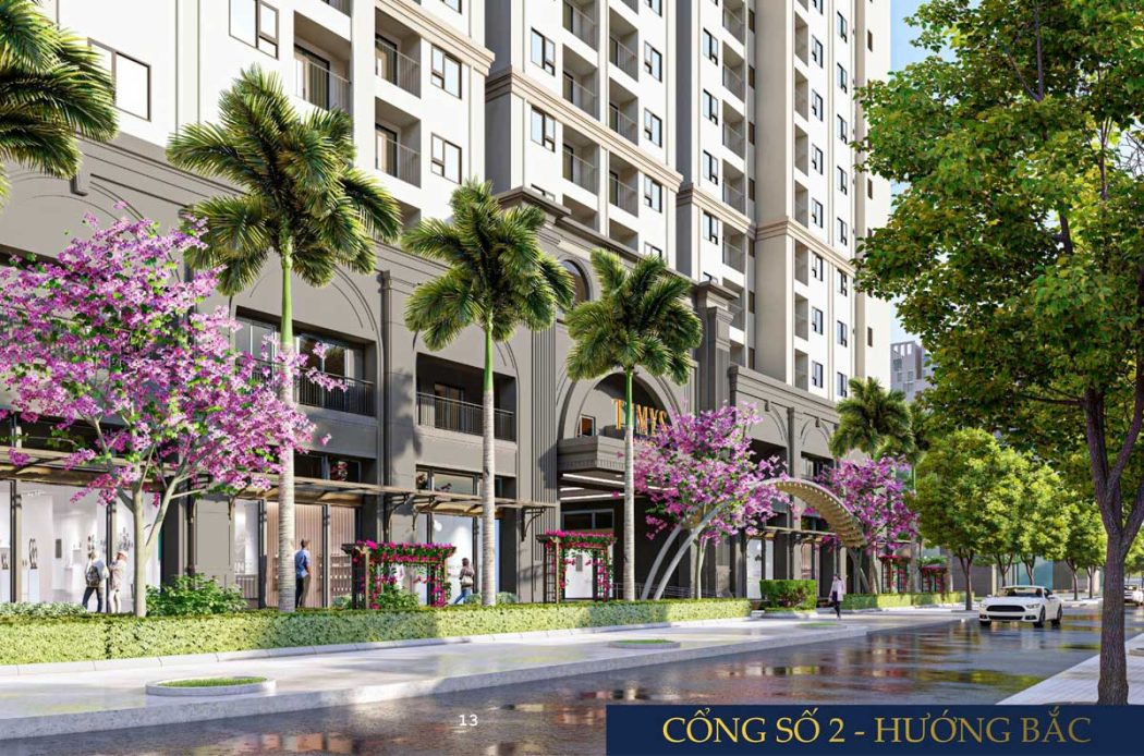 Cong so 2 huong Bac Du an Tumys Phu My - Tumys Phú Mỹ