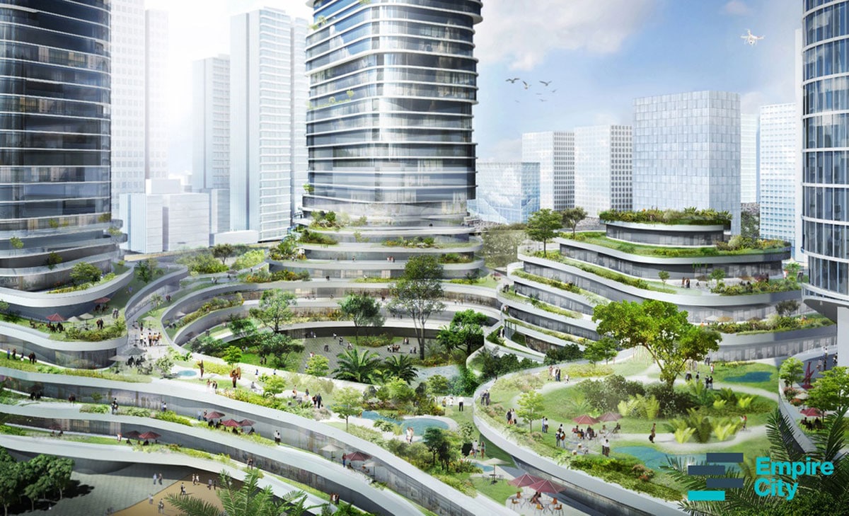 TÒA THÁP CAO NHẤT VIỆT NAM EMPIRE 88 TOWER cong vien Empire 88 Tower - TÒA THÁP CAO NHẤT VIỆT NAM EMPIRE 88 TOWER