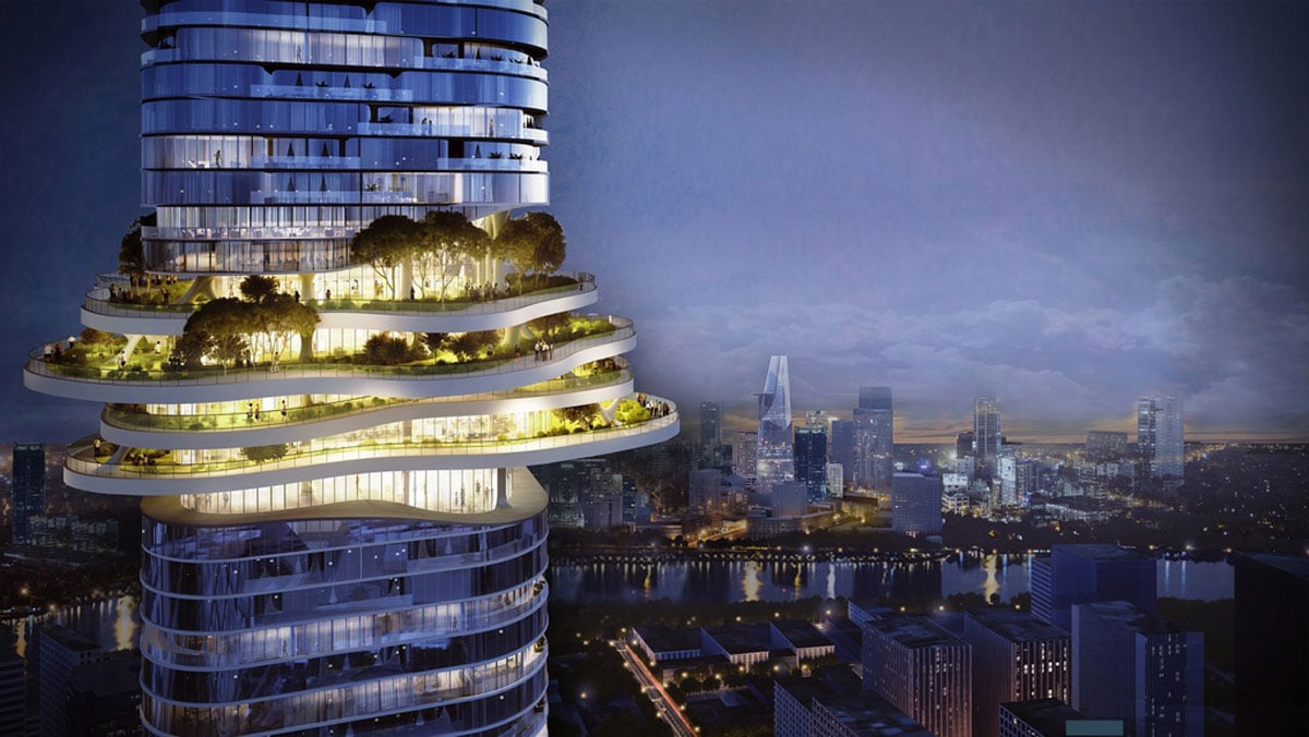 TÒA THÁP CAO NHẤT VIỆT NAM EMPIRE 88 TOWER cong vien tren khong Empire 88 Tower - TÒA THÁP CAO NHẤT VIỆT NAM EMPIRE 88 TOWER