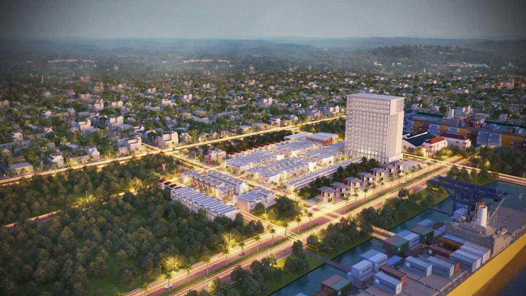 DAT NEN PHU MY CENTRAL PORT - DỰ ÁN ĐẤT NỀN PHÚ MỸ ĐANG TRIỂN KHAI 2022