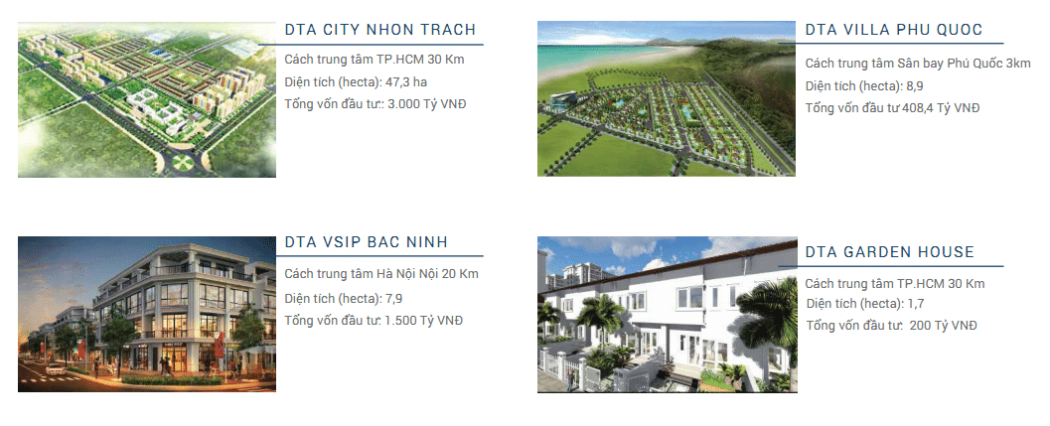 dự án của Đệ Tam - DỰ ÁN KHU ĐÔ THỊ DTA CITY