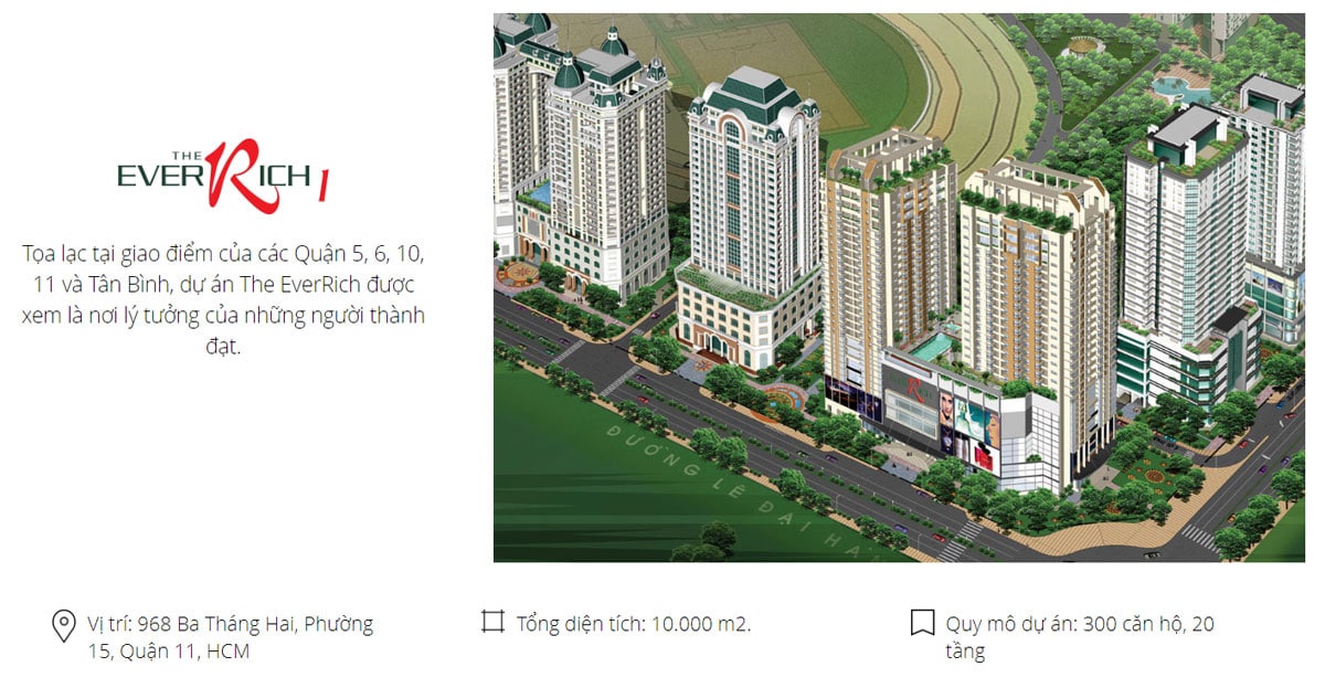 DỰ ÁN CĂN HỘ BÌNH DƯƠNG GRAND VIEW du an The EverRich 1 cua phat dat trien khai - DỰ ÁN CĂN HỘ BÌNH DƯƠNG GRAND VIEW