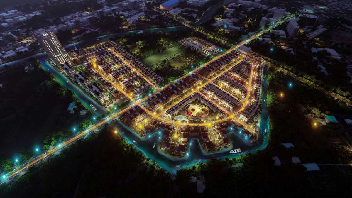 Phối cảnh Dự án T&T TamDa Vĩnh Long về đêm Phối cảnh Dự án T&T TamDa Vĩnh Long về đêm