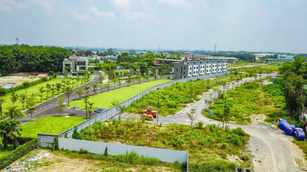 flycam toan canh du an nha pho the standard central park - The Standard Central Park