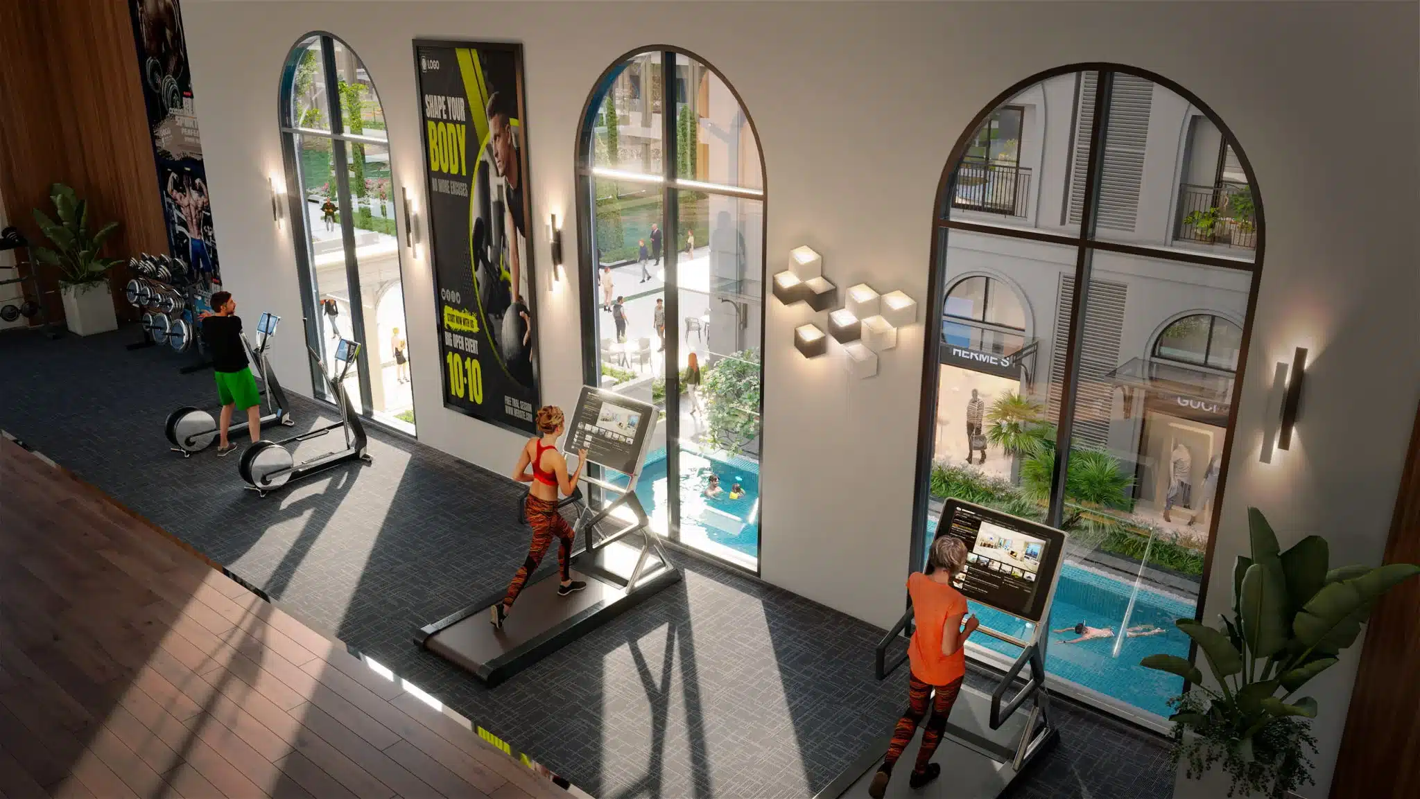 Tiện ích Gym Mercury Palace Phú Mỹ