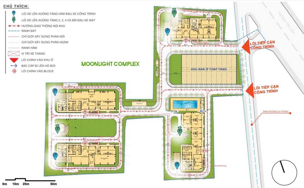 Moonlight Complex Ha tang ket noi giao thong Du an Moonlight Complex Binh Tan - Moonlight Complex
