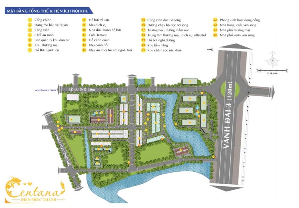 Centana City Quận 9 He thong tien ich noi khu du an Centana City - Centana City Quận 9