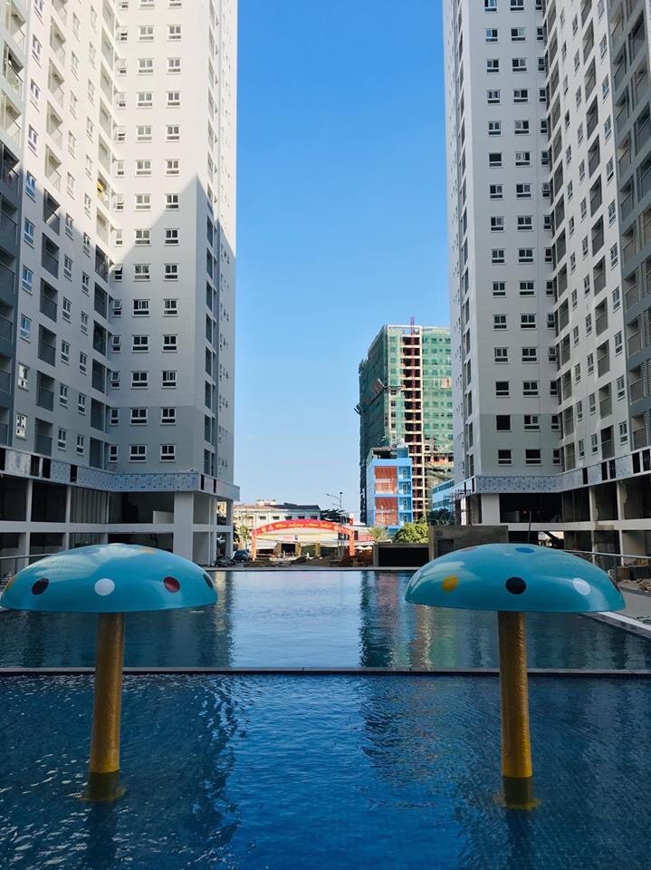 hồ bơi dự án prosper plaza - PROSPER PLAZA PHAN VĂN HỚN