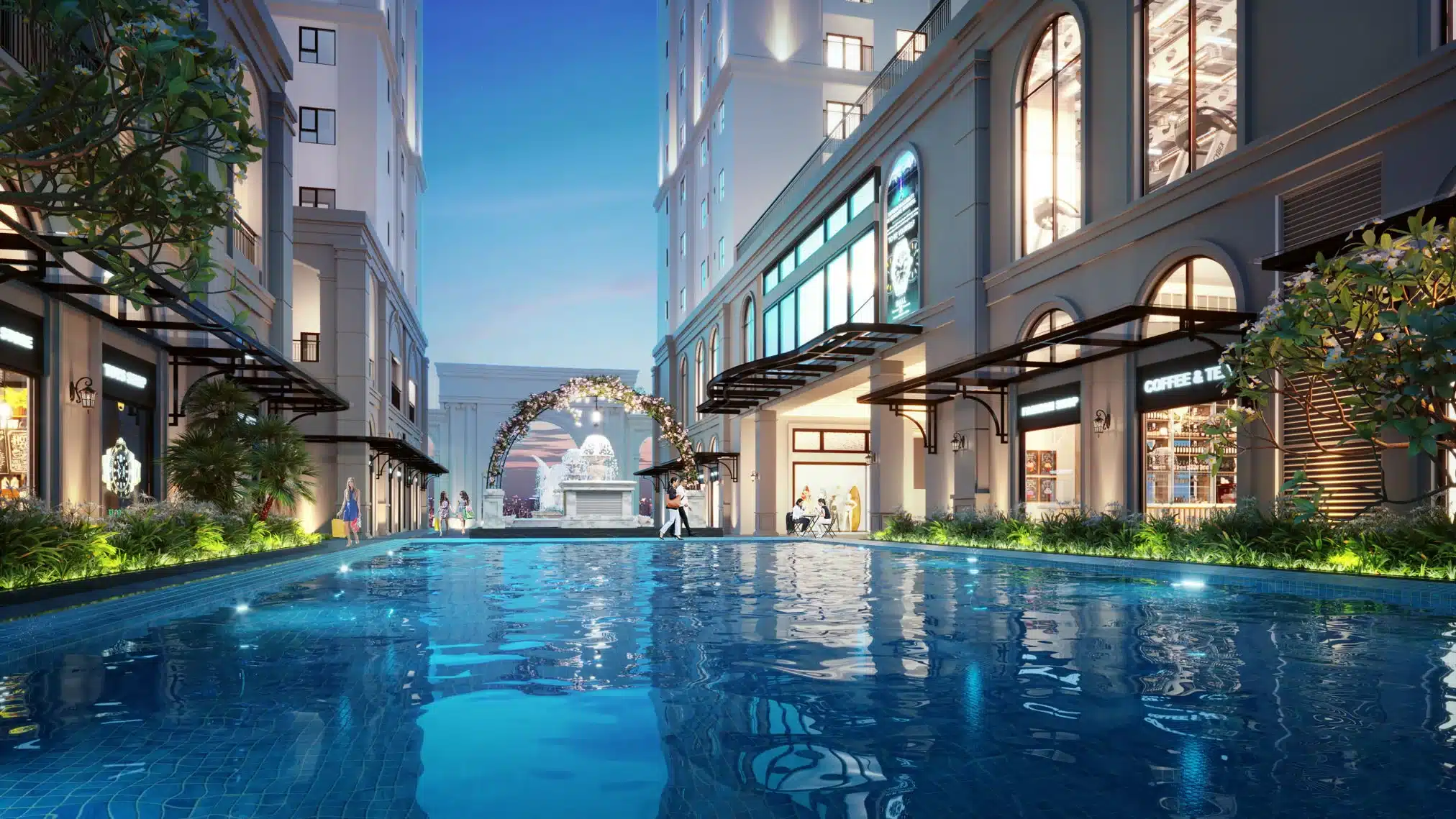 Tiện ích Hồ bơi Mercury Palace Phú Mỹ