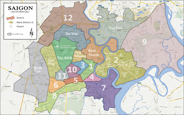 Ho Chi Minh City Maps 1