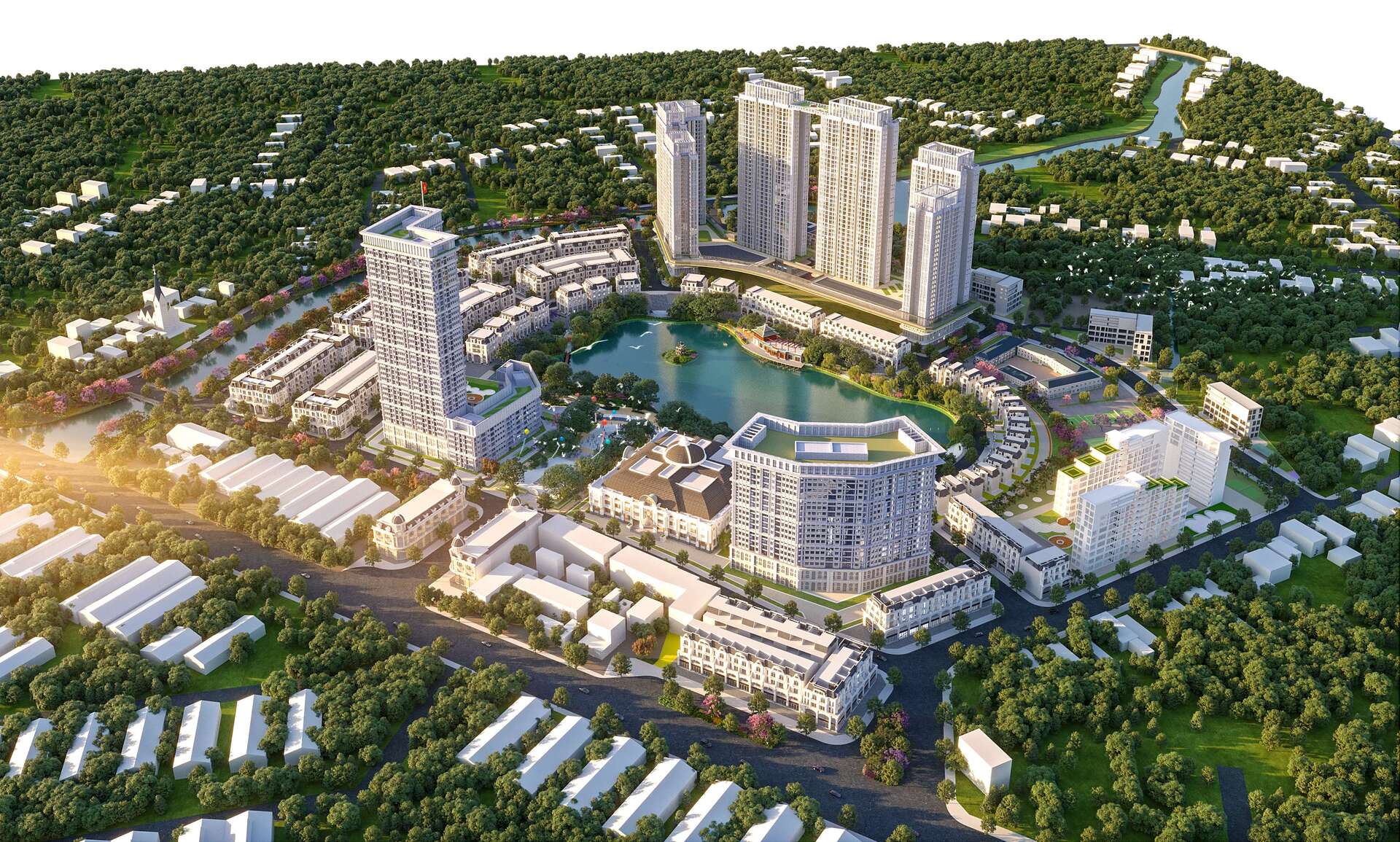 HỒ GƯƠM XANH THUẬN AN CITY BÌNH DƯƠNG ho guom xanh tbs land - HỒ GƯƠM XANH THUẬN AN CITY BÌNH DƯƠNG