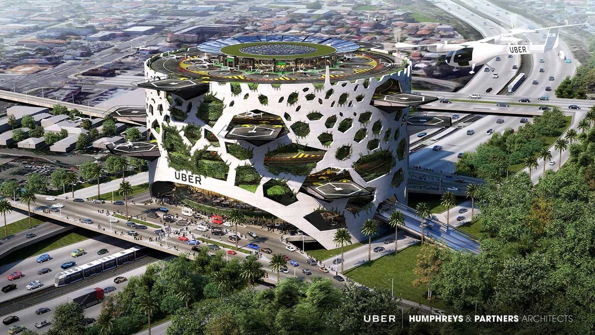 Humphreys & Partners Architects với thiết kế Uber Elevate 2018 Humphreys & Partners Architects với thiết kế Uber Elevate 2018