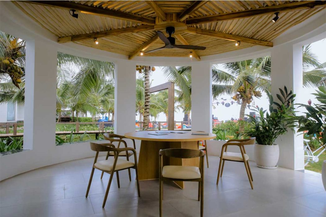 Khu ngoai troi Biet thu Le Palmier Ho Tram - Le Palmier Hồ Tràm