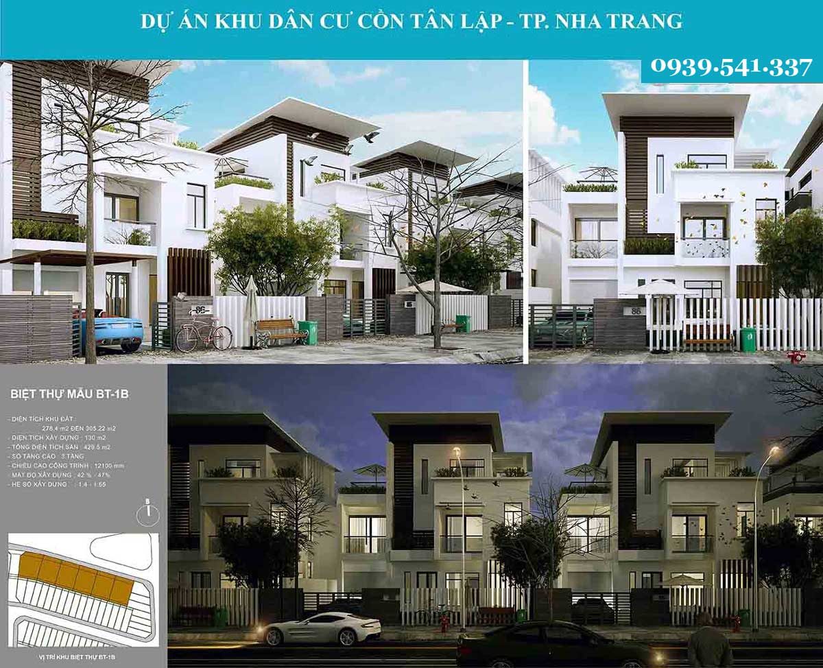 khu-nha-pho-lien-ke-2-du-an-con-tan-lap-nha-trang-1 khu nha pho lien ke 2 du an con tan lap nha trang - DỰ ÁN KHU ĐÔ THỊ CỒN TÂN LẬP NHA TRANG