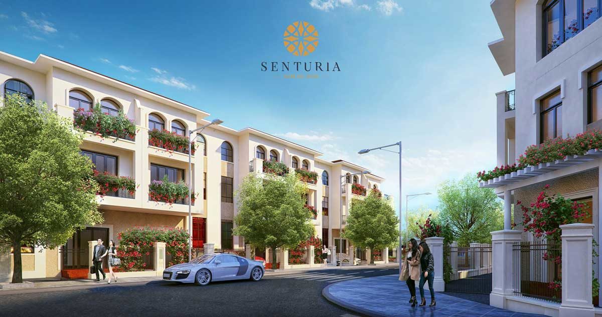 khu-nha-pho-sunturia-nam-sai-gon-1 khu nha pho sunturia nam sai gon - DỰ ÁN CĂN HỘ SENTURIA NAM SÀI GÒN
