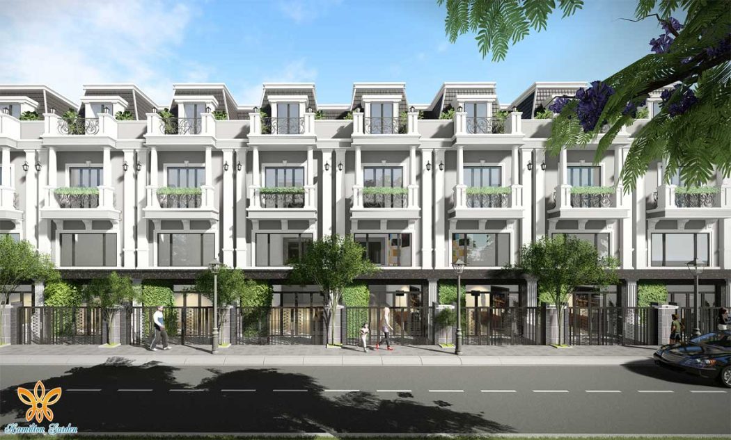 HAMILTON GARDEN LONG AN Khu nhà phố Chuyên Gia Biz House - HAMILTON GARDEN LONG AN