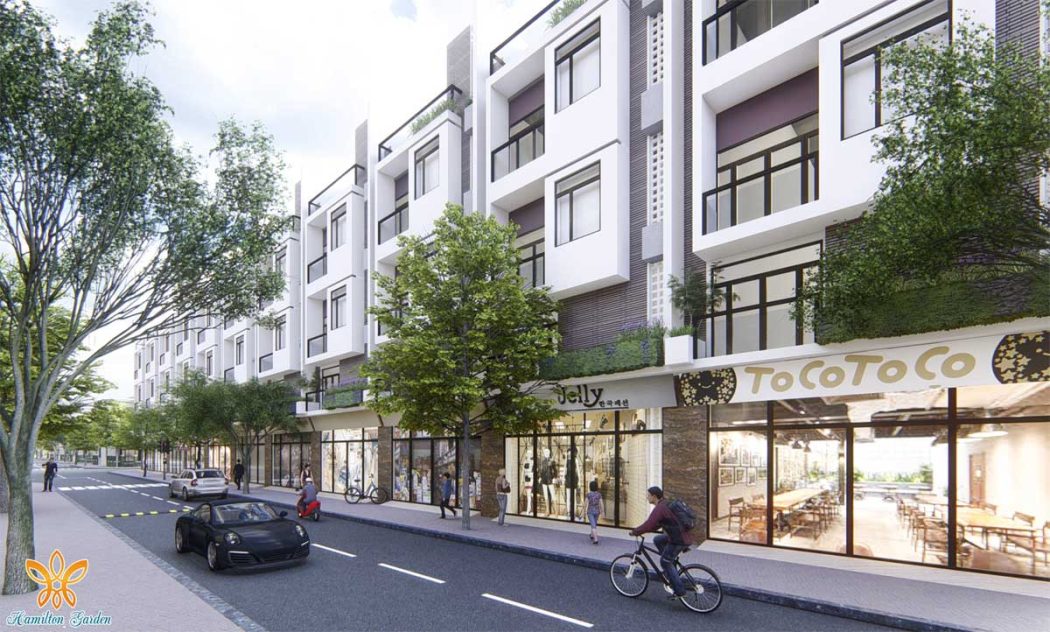 HAMILTON GARDEN LONG AN Khu phố Thương Gia Ha Shop House - HAMILTON GARDEN LONG AN