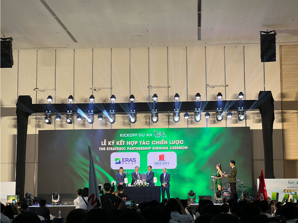 LaMia Bảo Lộc Ky ket hop tac don vi xay dung decofi - LaMia Bảo Lộc