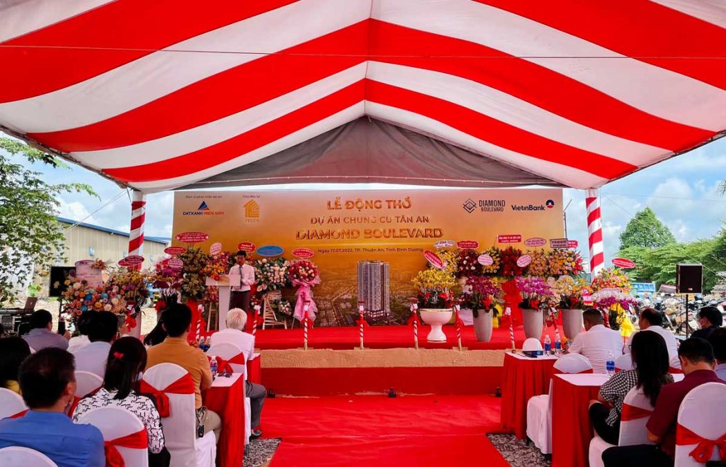 Le dong tho Du an Diamond Boulevard - Diamond Boulevard