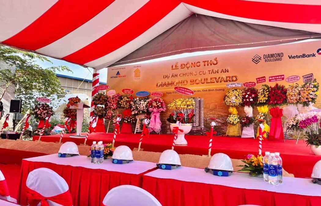 Le dong tho Du an Diamond Boulevard Thuan An - Diamond Boulevard
