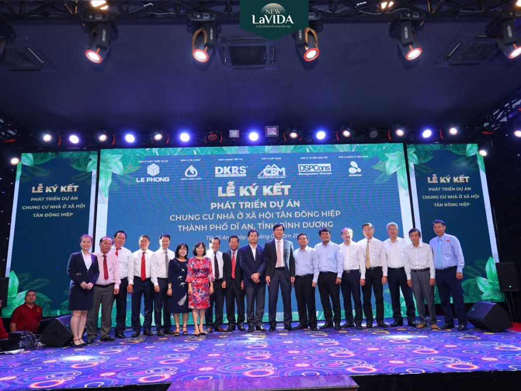 Le ky ket hop tac phat trien Chung cu Nha O Xa Hoi Tan Dong Hiep New Lavida - New Lavida