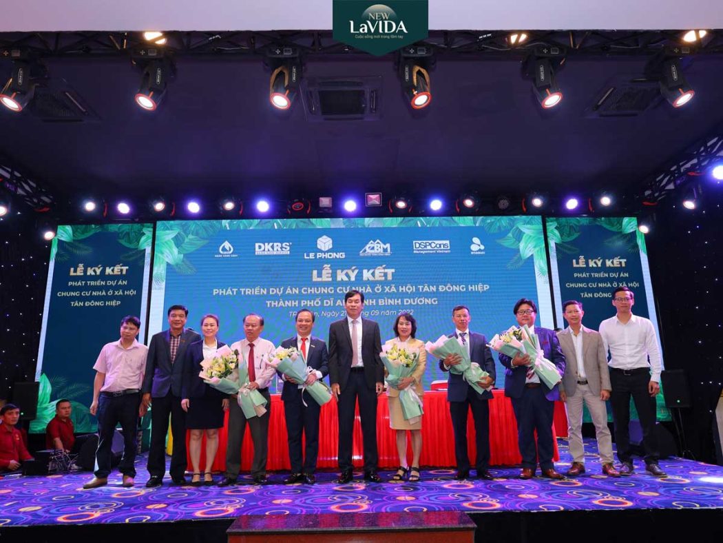 Le ky ket hop tac phat trien Chung cu Nha O Xa Hoi Tan Dong Hiep New Lavida Di An - New Lavida