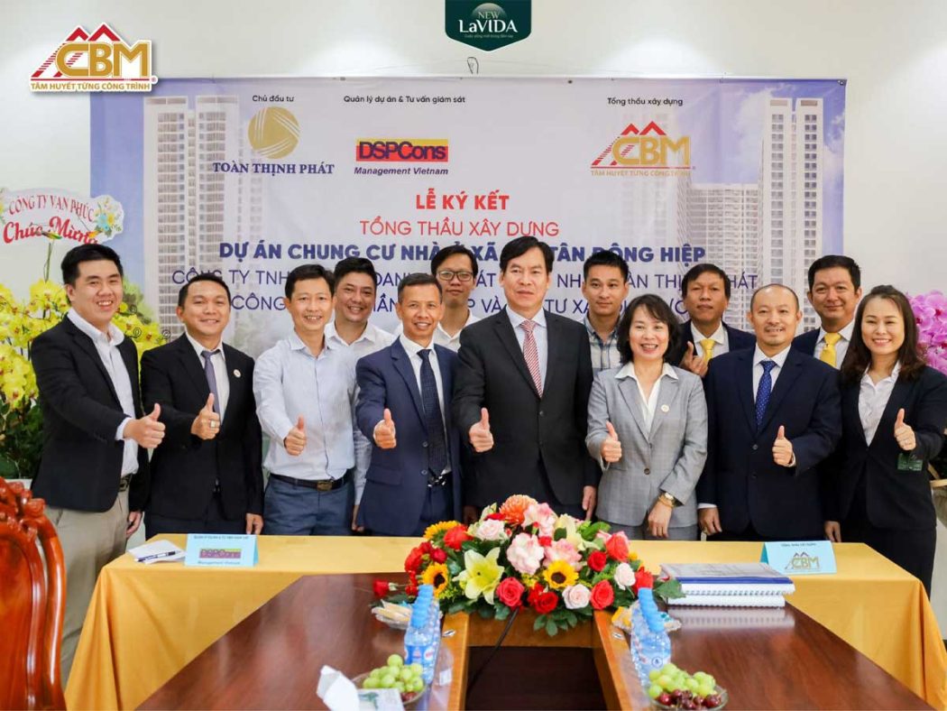 Le ky ket Tong thau Xay dung Du an Chung cu Nha o Xa hoi Tan Dong Hiep New Lavida 2022 - New Lavida
